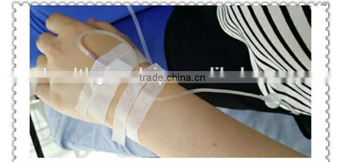 Sterile Disposable Medical infusion paste, disposable sterilized infusion plaster tape
