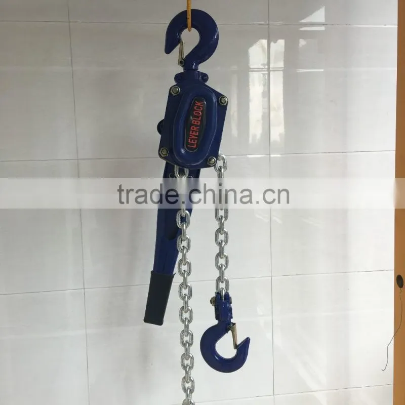 Light duty VA type chain lever hoist puller