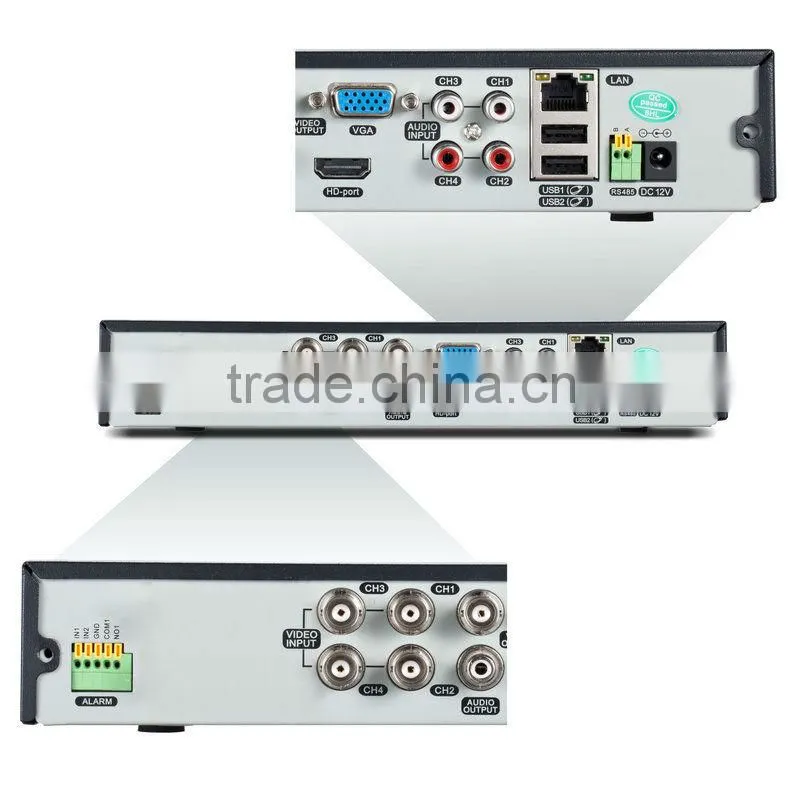 Zmodo 4CH H.264 CCTV Full DVR 960H