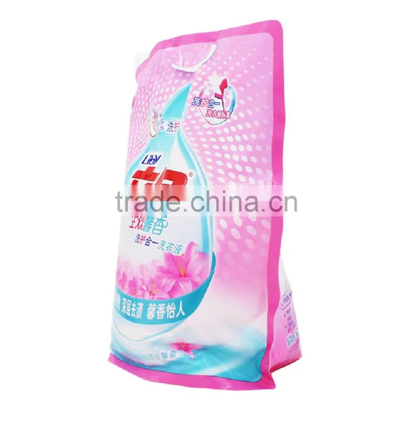 Hot selling Laundry Liquid Spout Pouch with great price