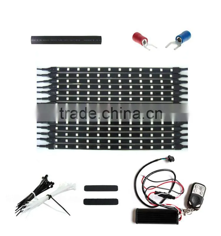 Factory direct sale High brightness led under car Accent neon Led strip light kit With Remote