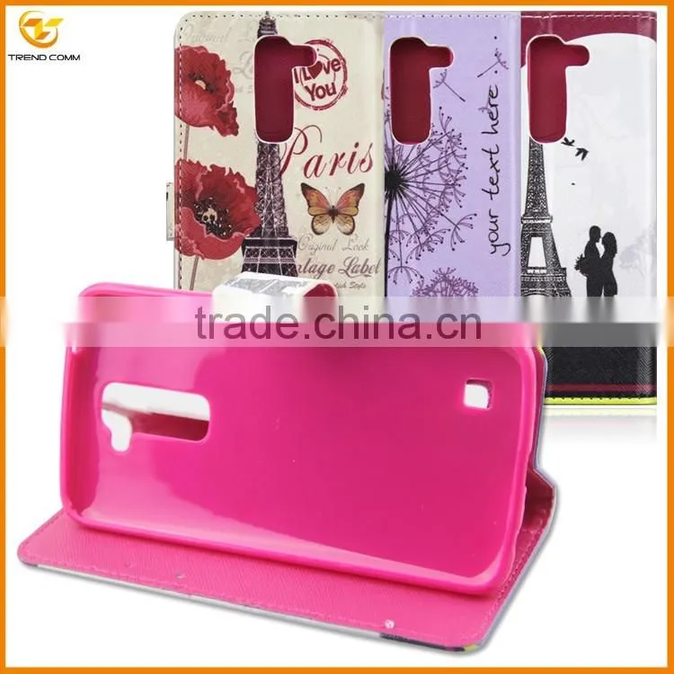 Alibaba express for LG Q10 Combo pu+silicon case