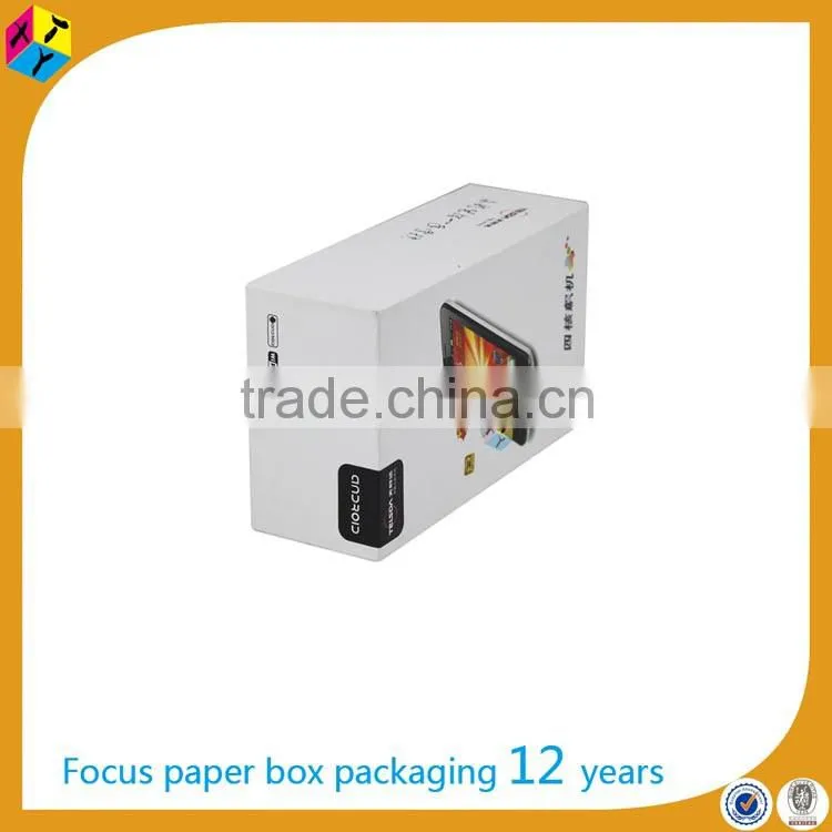 empty packaging design mobile phone box
