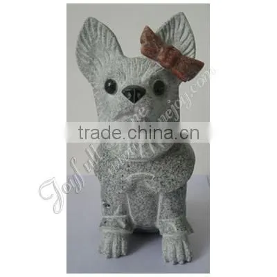 Stone Dog Crafts Statues for sale