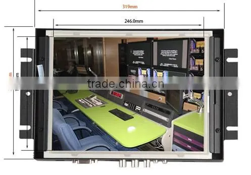 24 inch TFT LED open frame touchscreen monitor