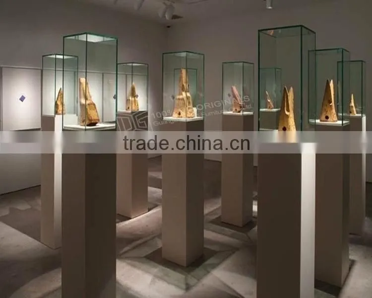 High end museum equipment museum display cases for decoration