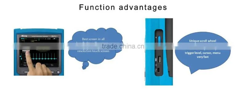 MS207T factory price Digital Handheld Oscilloscope used for education