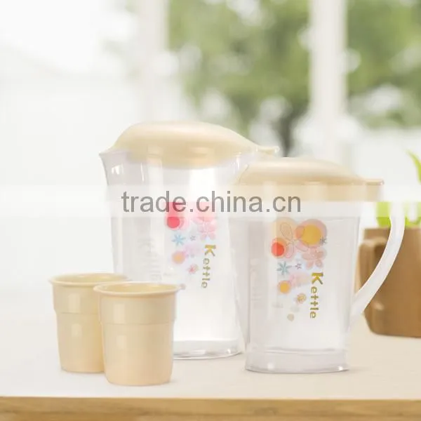 2.2L plastic water jug with jug spout