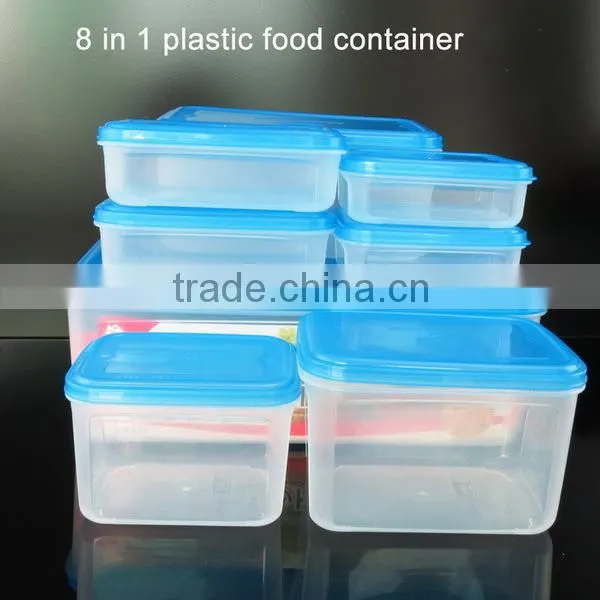 2015 NEWEST Food grade Plastic food container, Wholesale food storage container