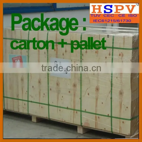 Chinese TUV Polycrystalline 280w72p HSPV Solar Modul/solar Panels