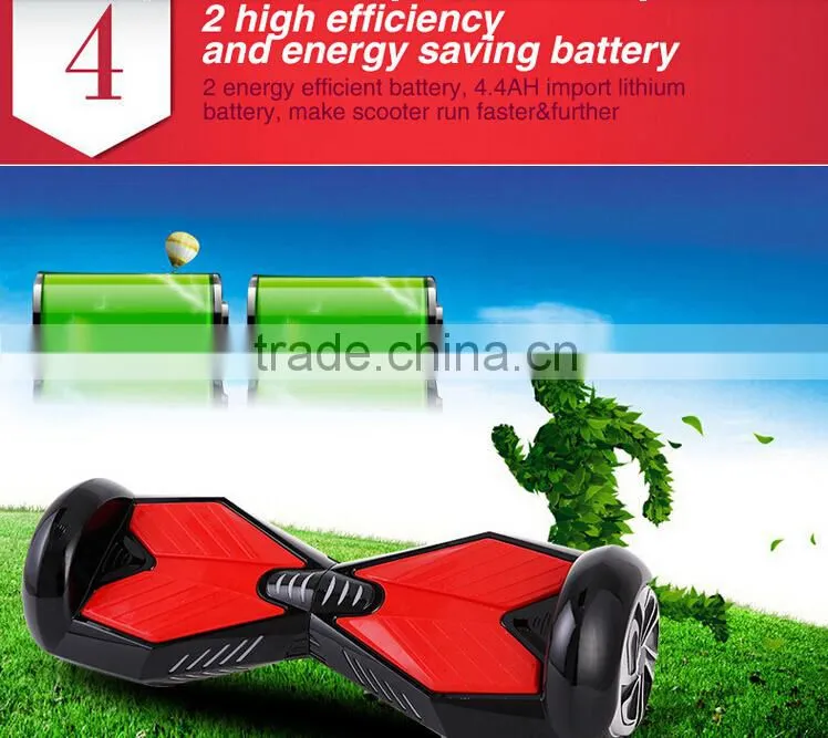 exciting sports Two Wheel Smart Balance Electric Scooter With Buletooth self balancing Scooter 2 Wheels