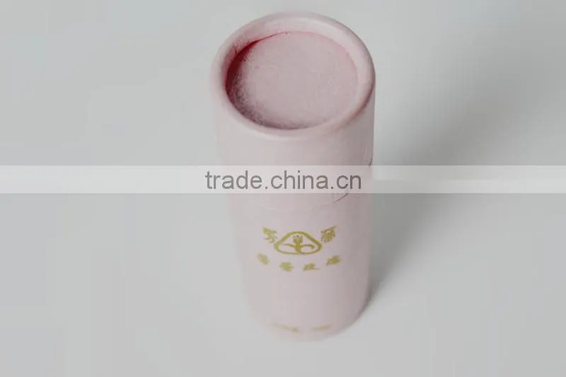 New design small kraft paper tube wholesale&Black matte carton tube with lids