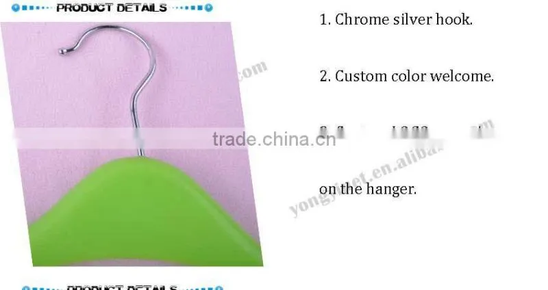 Eco friendly cheap plastic garment children hangers
