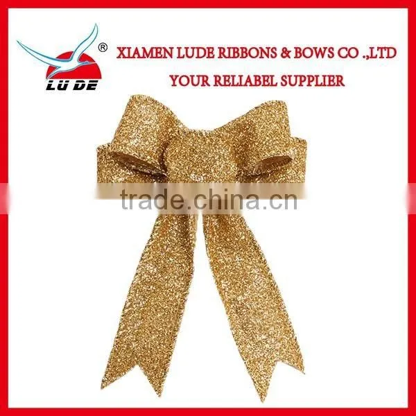 Wholesale Large Size Holiday Decoration Ribbon Bow