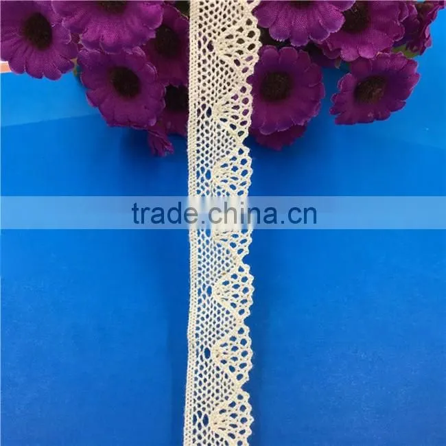 Wholesale High Quality H0666A Lace Ribbon,Crocheted Lace,100% Cotton Lace