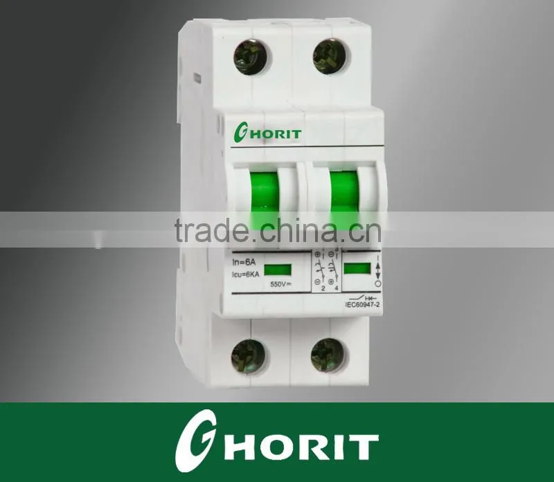 DC Circuit Breaker For Solar System Light Switch 110V