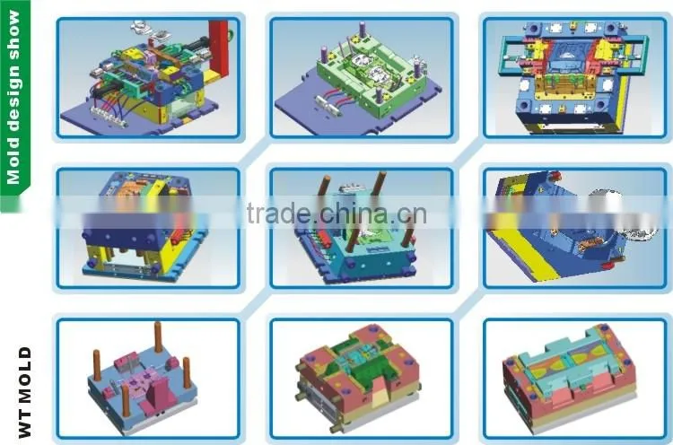 OEM Plastic mould injection Mold for Gear Structural part molding Component made in china