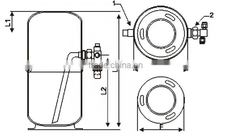 Refrigerant Liquid Receiver For Sale