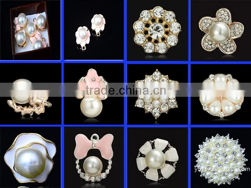 Wholesale Bridal Pearl Button Decoration Usage All Types Of Button-37
