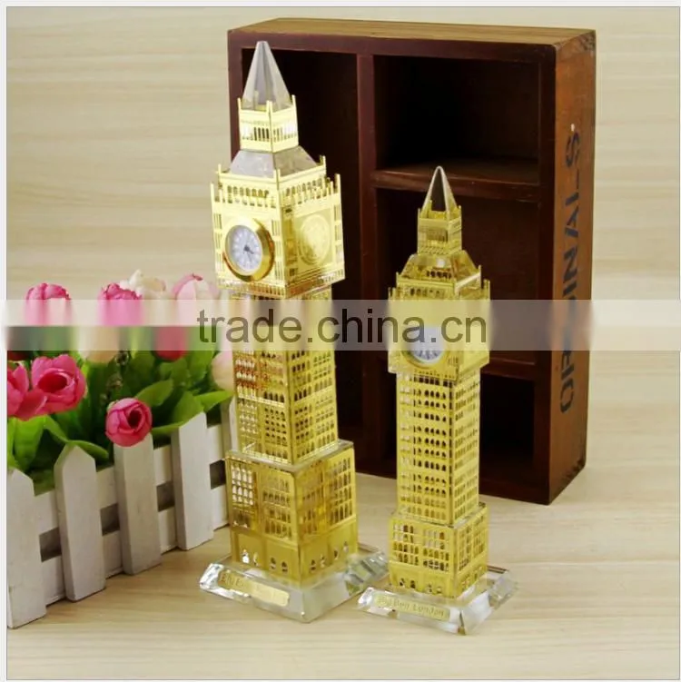 Crystal Wedding Decoration&Gift Use and Polished Technique Crystal Eiffel Tower Souvenirs