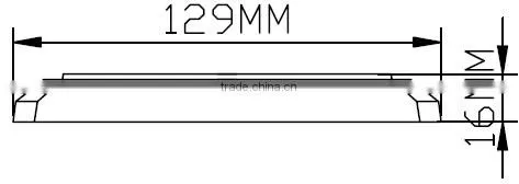 TIR Led 18W Surface Mount Warning Light Led Strobe Light (LTDG-J6-1)