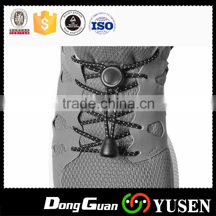 Factory direct sale round sport reflective rope laces for high quality