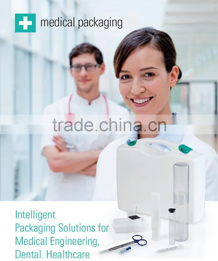 Plastic medical packaging tubes boxes for medical socks