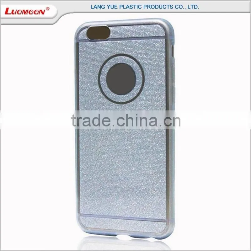 tpu glitter phone case cover for iphone 6 s plus se