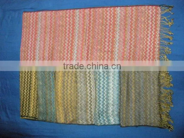 viscose Jacquard winter 2013 shawls/latest shawls