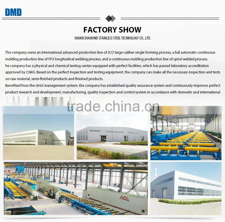 ERW ASTM 312 304 stainless steel pipe manufacturer