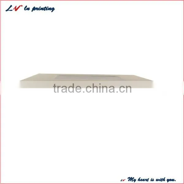 portable folding corrugated box with clear pvc window