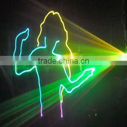 RGB full color animation DJ laser lighting