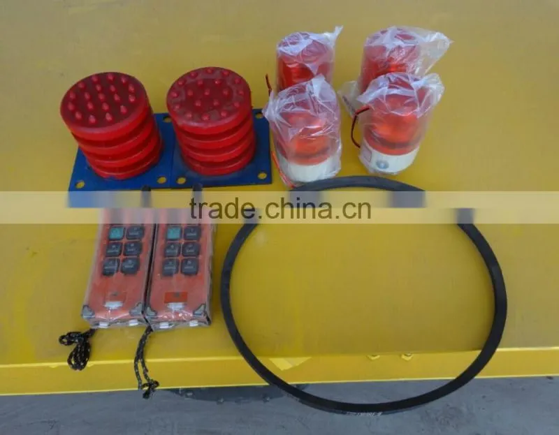 Battery trackless transfer cart