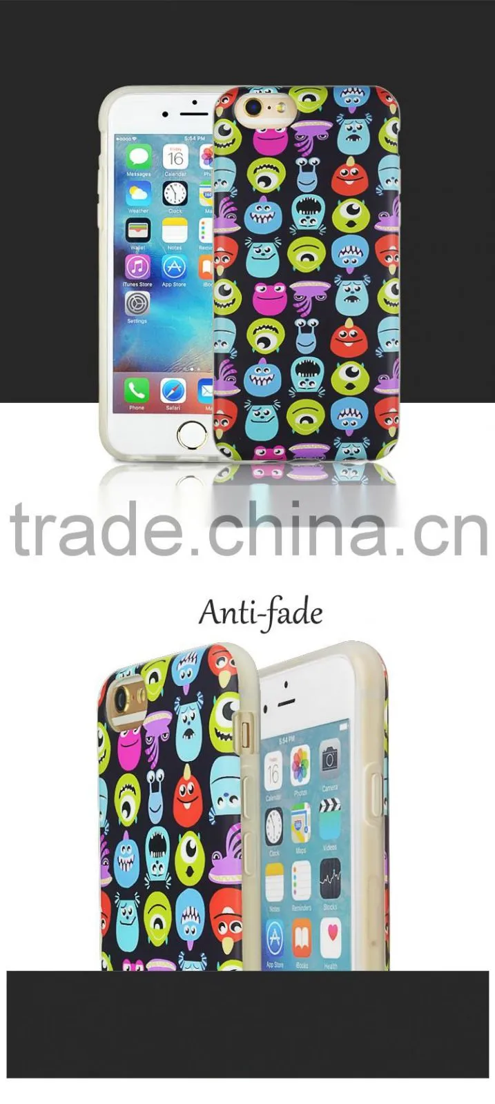 TPU IMD Cover Case for iPhone 6s & 6s plus