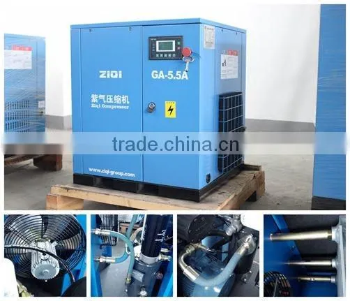 15bar belt drive textile industrial screw air compressor