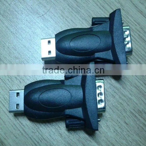 USb to RS232 male serial port adapter with IC PL2303 Compliant with USB 2.0 USB 1.0