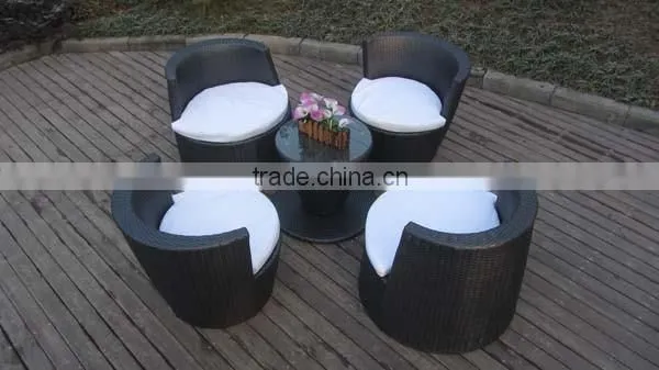 Unique Rattan Stacking Sofa Bullet Shape For Sale