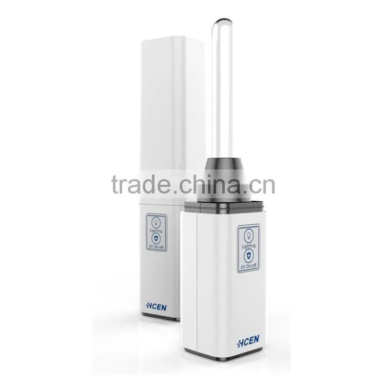 Small power portable ultraviolet water sterilizer for bottled water