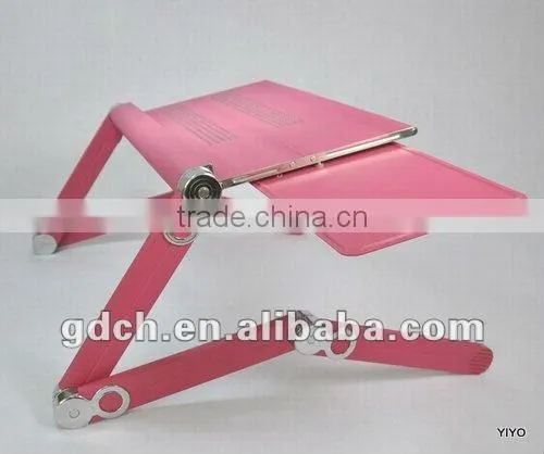 Adjustable Angle and Height Convenient Laptop Table Notebook Stand