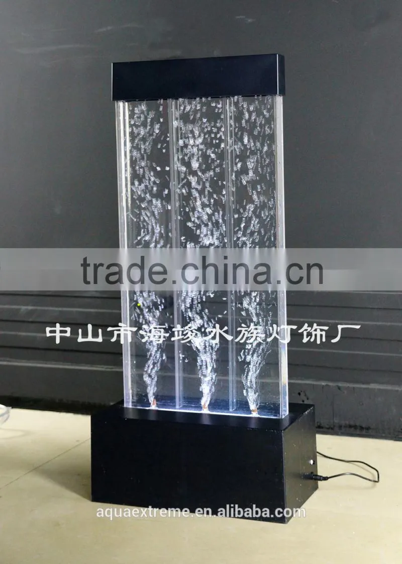 Aqua extreme Led lighting water bubble decoration with color changing, water bubble panel