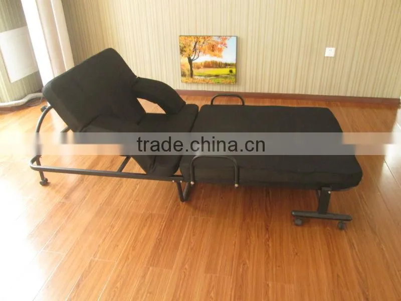 made in china folding bed with armrest