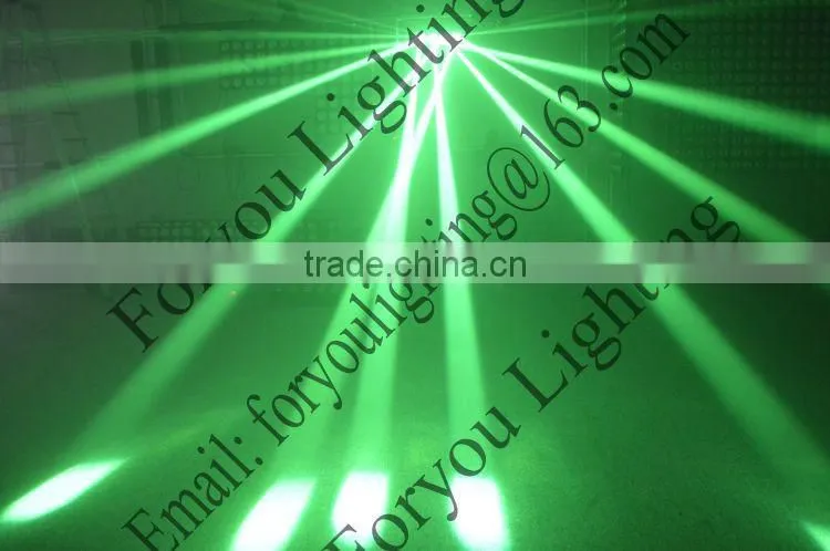 American DJ Zipper 4-Head Barrel Mirror Scanner 4pcs 10W RGBW 4IN1 LED Disco DJ Light