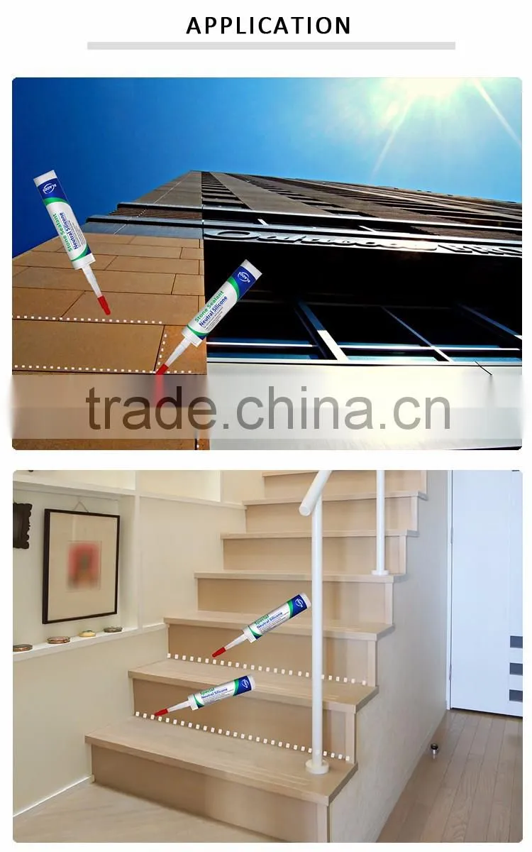 Good design Neutral types of silicone rubber caulking material