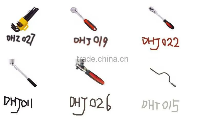 DHJ014 hex ratchet wrench/Hex key / hex nut ratchet wrench