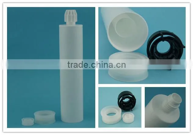 300ml 2:1 plastic coaxial cartridge for adhesive glue