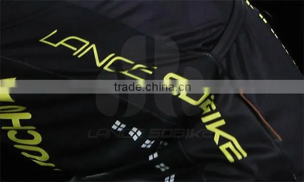 Sublimation Print Men's Short Sleeve Full Zip Bike Jersey For Outdoor Sports