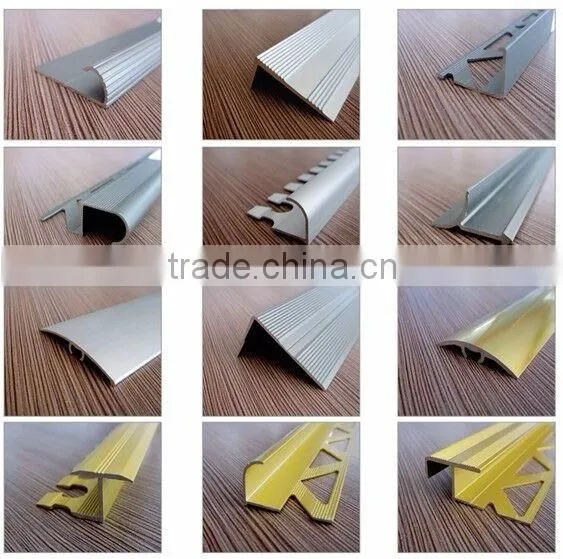 New product aluminum profile bronze metal tile trim strips