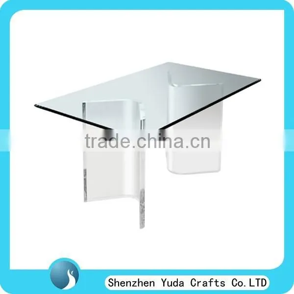 Clear Side Magazine Table Acrylic Table Style Crystal Perspex Furniture