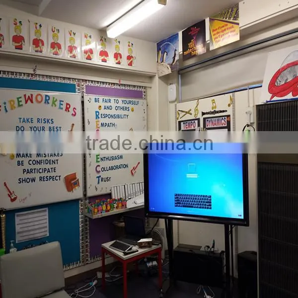 2016 large format touch screen monitor 4K high quality all in one pc interactive led monitor