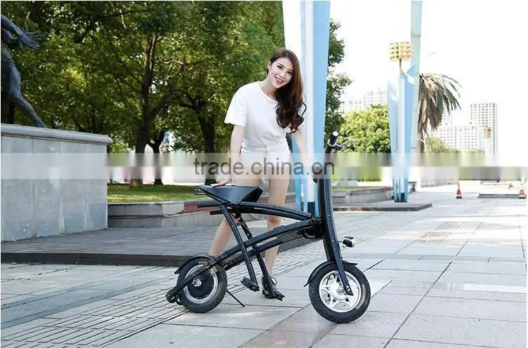 36V 8AH lithium battery mini folding electric bike with 36V 250W motor